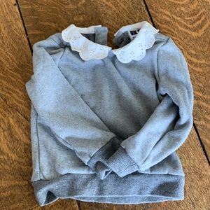 Janie and Jack collared sweatshirt
